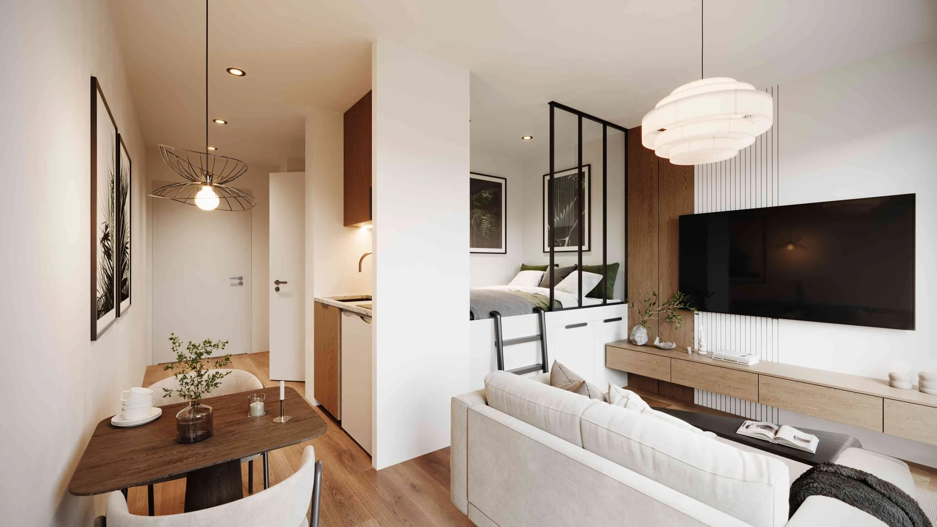 Rendu 3D immobilier photoréaliste 2